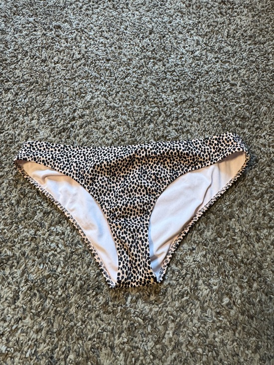 Shade & Shore Other - Shade & Shore Beige and Black Leopard Swim Bottoms